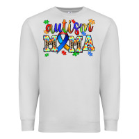 Dove Grey autism mama Premium Sweatshirt - AdoDesignShop
