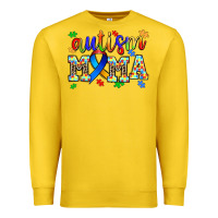 Lemon autism mama Premium Sweatshirt - AdoDesignShop