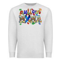 Oatmeal Heather autism mama Premium Sweatshirt - AdoDesignShop