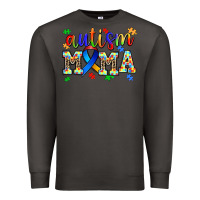 Smoke autism mama Premium Sweatshirt - AdoDesignShop