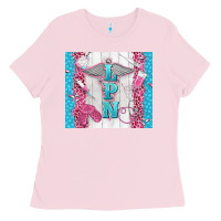 Bubblegum Pink lpn tumbler tbs Ladies Tee - TumblerDesignByShophia