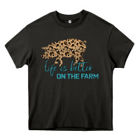 Asphalt Life is Better on the Farm Heavy Core Tee - Bettercallsaul