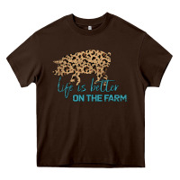 Life Is Better On The Farm Heavy Core Tee | Teevron