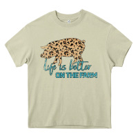 Mossy Life is Better on the Farm Heavy Core Tee - Bettercallsaul