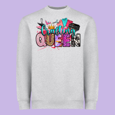 Crafting Queen Heavyweight Sweatshirt Designed By Artiststas