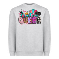 Heather Grey crafting queen Heavyweight Sweatshirt - Artiststas
