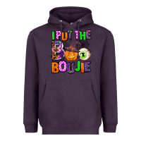 Plum Hallowen Boo Heavyweight Hoodie - AdoDesignShop