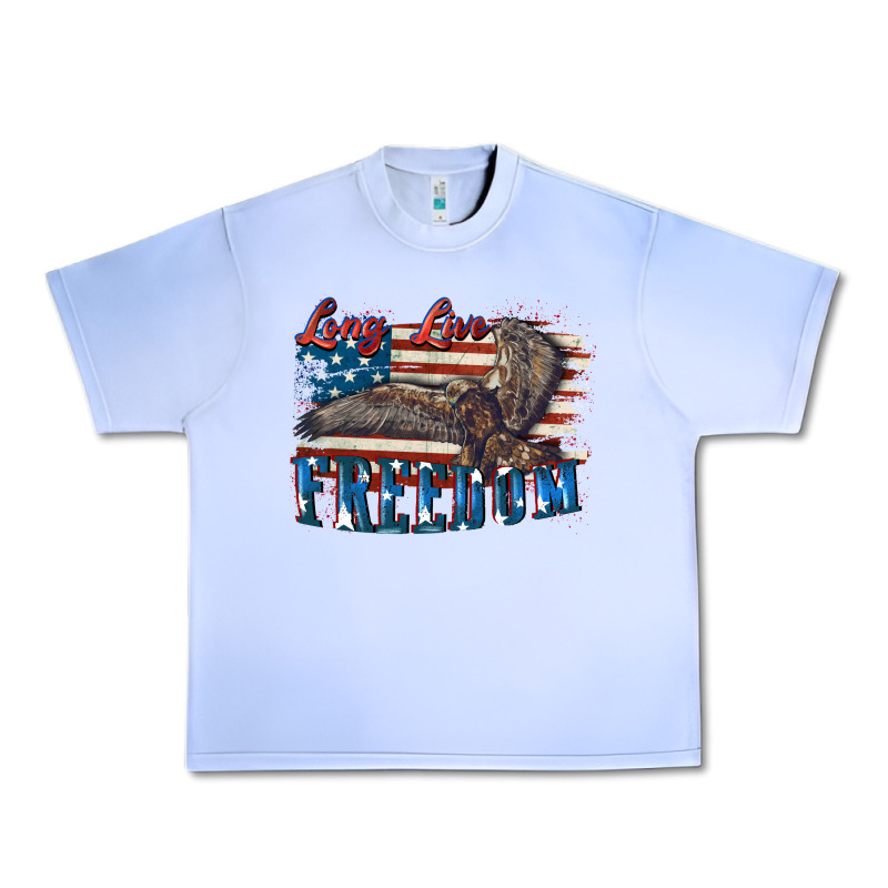 Long Live Freedom 4th Of July Urban Heavy Tee by CowGirlArtShop | Teevron