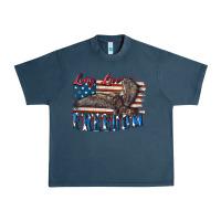Midnight Navy Long live freedom 4th of july Urban Heavy Tee - CowGirlArtShop