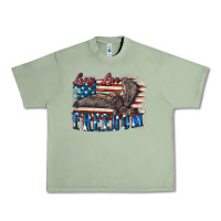 Oil Green Long live freedom 4th of july Urban Heavy Tee - CowGirlArtShop