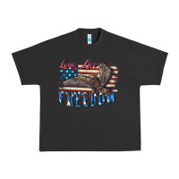 Pigment Black Long live freedom 4th of july Urban Heavy Tee - CowGirlArtShop