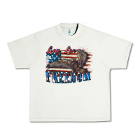 Pistachio Long live freedom 4th of july Urban Heavy Tee - CowGirlArtShop