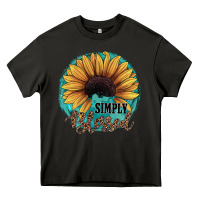 Asphalt Simply Blessed Heavy Core Tee - JahusDesignShop