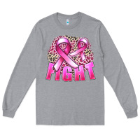 Heather Grey fight cancer Long Sleeve Tee - FaDigitalArtStudio