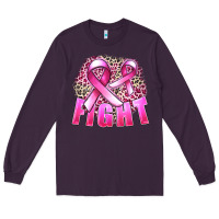 Plum fight cancer Long Sleeve Tee - FaDigitalArtStudio