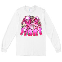 White fight cancer Long Sleeve Tee - FaDigitalArtStudio