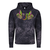 Cloud Black skeleton hands mardi gras Vintage Hoodie - OliviaCreatesArt
