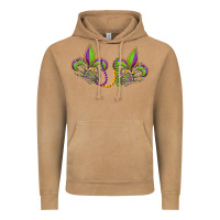 Vintage Camel skeleton hands mardi gras Vintage Hoodie - OliviaCreatesArt