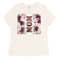 Bone mother’s day mom flowers tumbler tbs Ladies Tee - TumblerDesignByShophia