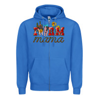 True Royal farm mama with pigs Zipper Hoodie - Artiststas
