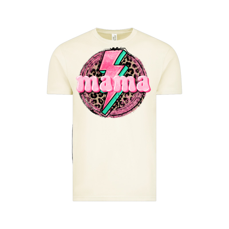 Mama Leopard Background Mother's Day Vintage Tee by CowGirlArtShop | Teevron