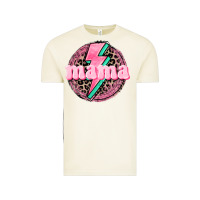 Vintage Arctic Mama leopard background Mother's Day Vintage Tee - CowGirlArtShop