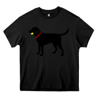 Black Labrador Retriever Fetch, Black Lab Play Ball Heavy Core Tee - longCreatives