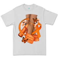 Kidney Cancer Diva Orange Ribbon Premium Tee | Teevron