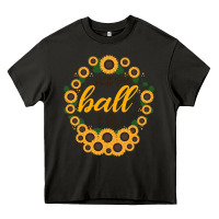 Asphalt Happy Fall Sunflowers Heavy Core Tee - Bettercallsaul