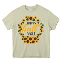 Mossy Happy Fall Sunflowers Heavy Core Tee - Bettercallsaul