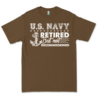 Cacao US Navy Retired Shirt Premium Tee - longCreatives