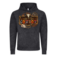 Vintage Black simmer down cowboy olivia Vintage Hoodie - OliviaCreatesArt
