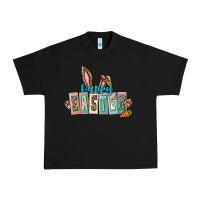Black Happy Easter Easter Day Urban Heavy Tee - CowGirlArtShop