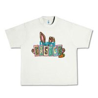 Pistachio Happy Easter Easter Day Urban Heavy Tee - CowGirlArtShop