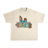 Sandshell Happy Easter Easter Day Urban Heavy Tee - CowGirlArtShop