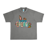 Tornado Happy Easter Easter Day Urban Heavy Tee - CowGirlArtShop
