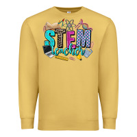 Antique Gold stem teacher Premium Sweatshirt - AdoDesignShop