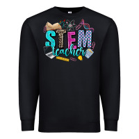 Black stem teacher Premium Sweatshirt - AdoDesignShop