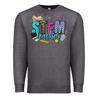 Charcoal Heather stem teacher Premium Sweatshirt - AdoDesignShop