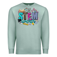 Seafoam stem teacher Premium Sweatshirt - AdoDesignShop