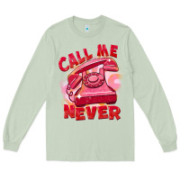 Matcha Call me never Long Sleeve Tee - FaDigitalArtStudio