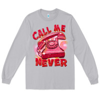 Moon Dust Call me never Long Sleeve Tee - FaDigitalArtStudio