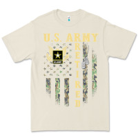 Bone US ARMY Retired  Distressed American Flag Patriotic Premium Tee - longCreatives