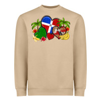 Mushroom dominican republic hearts Heavyweight Sweatshirt - Artiststas
