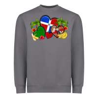 Storm dominican republic hearts Heavyweight Sweatshirt - Artiststas