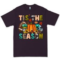 Plum Tis' the season Premium Tee - texasbilliewilder