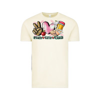 Vintage Arctic Peace love teach Vintage Tee - CowGirlArtShop