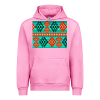 Fuchsia Pink aztec pattern background 3200x2400 Urban Hoodie - AdoDesignShop