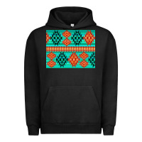 Pigment Black aztec pattern background 3200x2400 Urban Hoodie - AdoDesignShop
