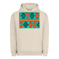 Pigment French Oak aztec pattern background 3200x2400 Urban Hoodie - AdoDesignShop